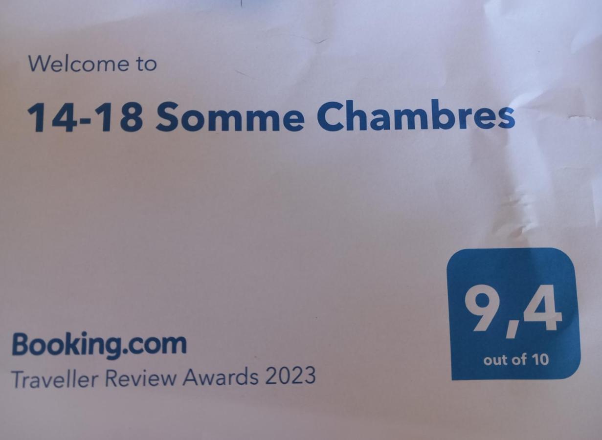 14-18 Somme Chambres Beaucourt-sur-l'Ancre Buitenkant foto